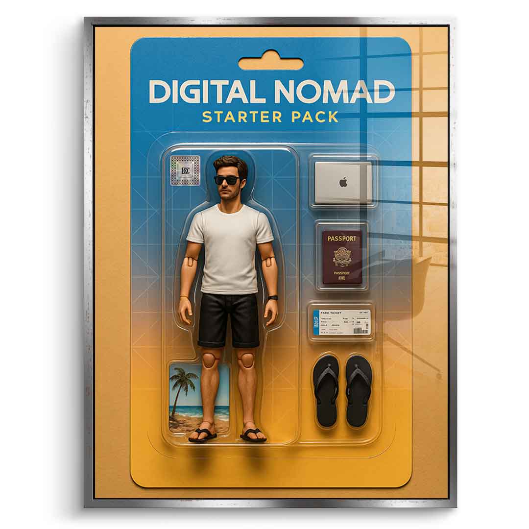 Starter Pack DIGITAL NOMAD - Acrylglas