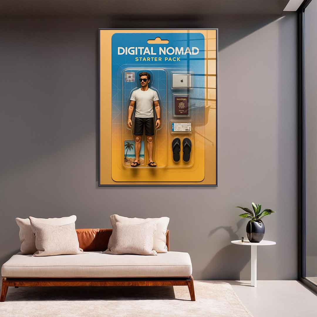 Starter Pack DIGITAL NOMAD - acrylic glass