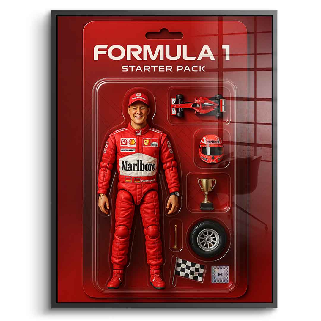 Starter Pack FORMULA 1 - acrylic glass