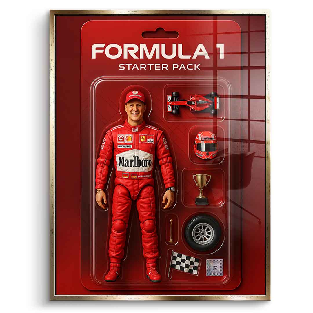 Starter Pack FORMULA 1 - Acrylic glass