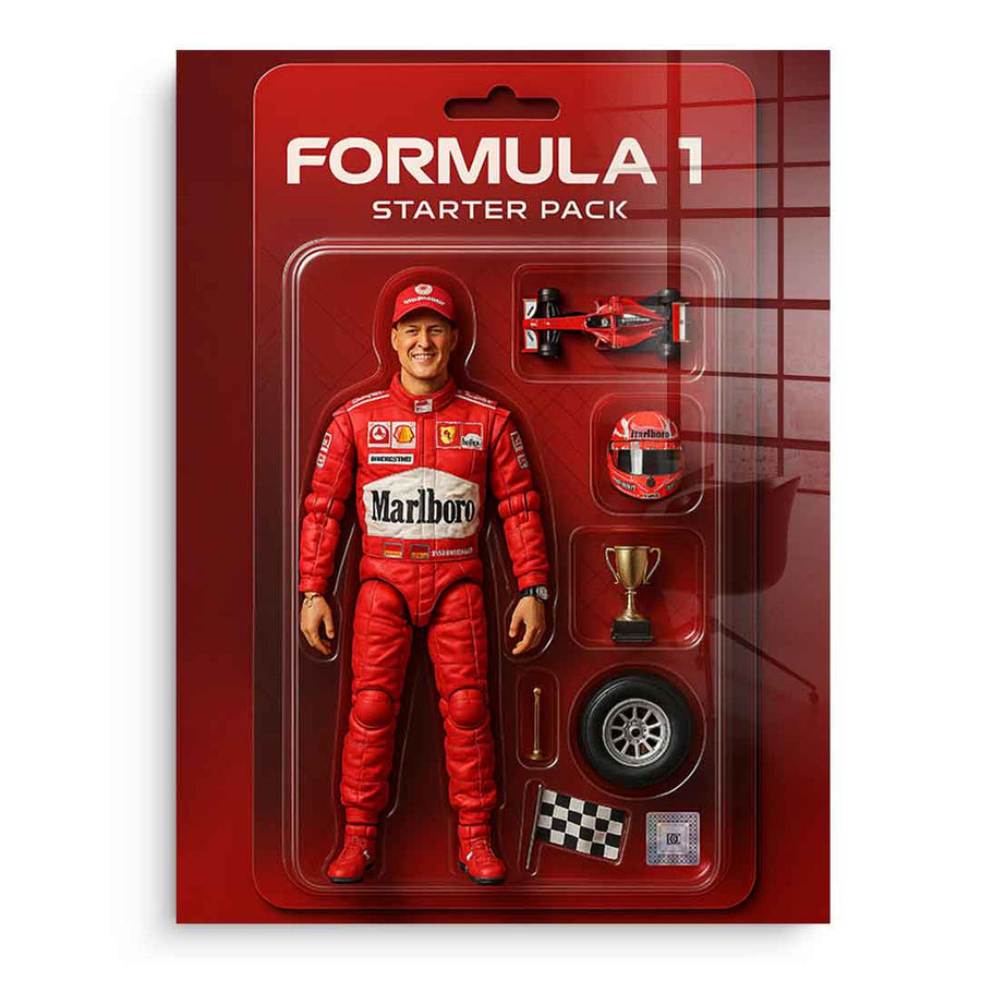 Starter Pack FORMULA 1 - Acrylic glass – front