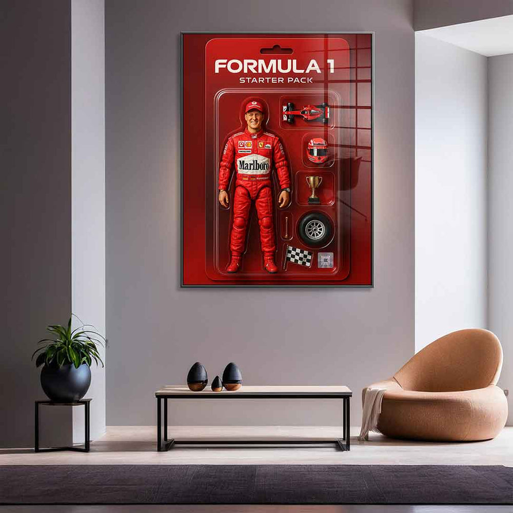 Starter Pack FORMULA 1 Acrylglasbild – Ansicht 2