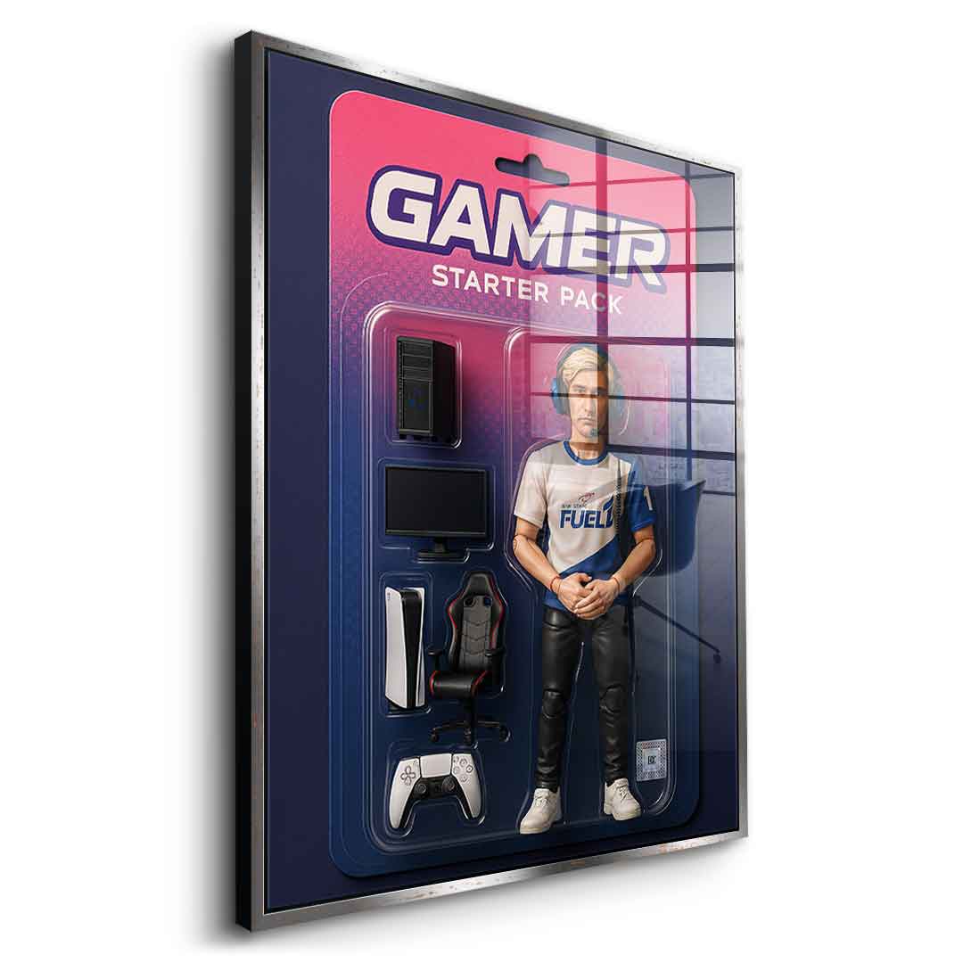 Starter Pack GAMER - Acrylglas
