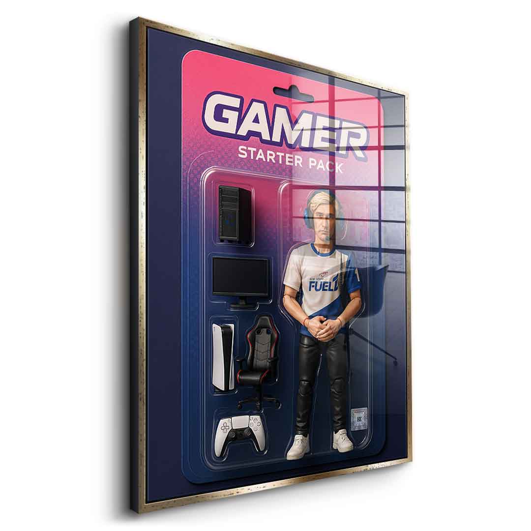 Starter Pack GAMER - Acrylglas