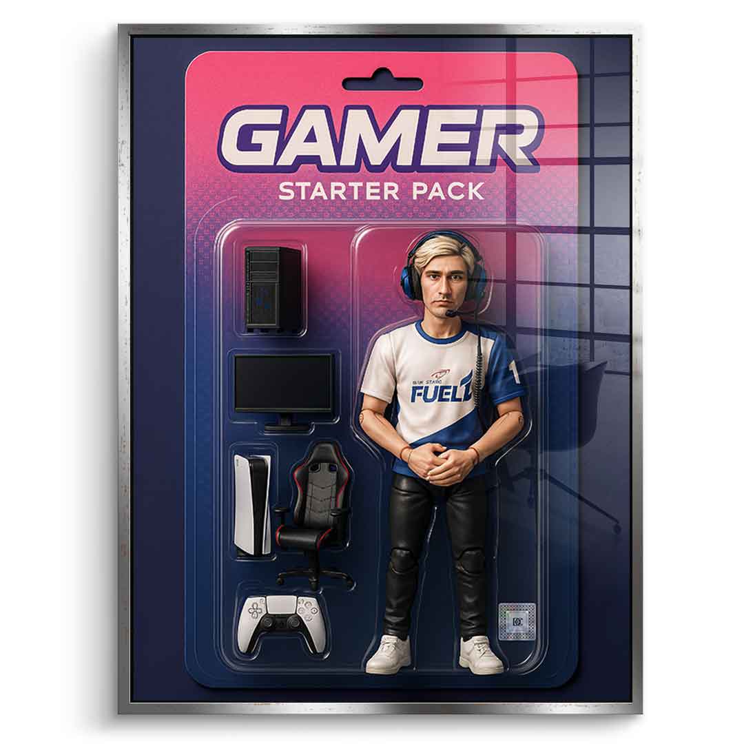 Starter Pack GAMER - Acrylglas