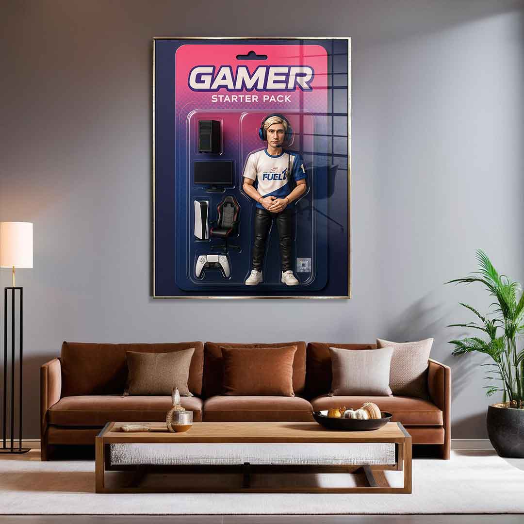 Starter Pack GAMER - Acrylglas