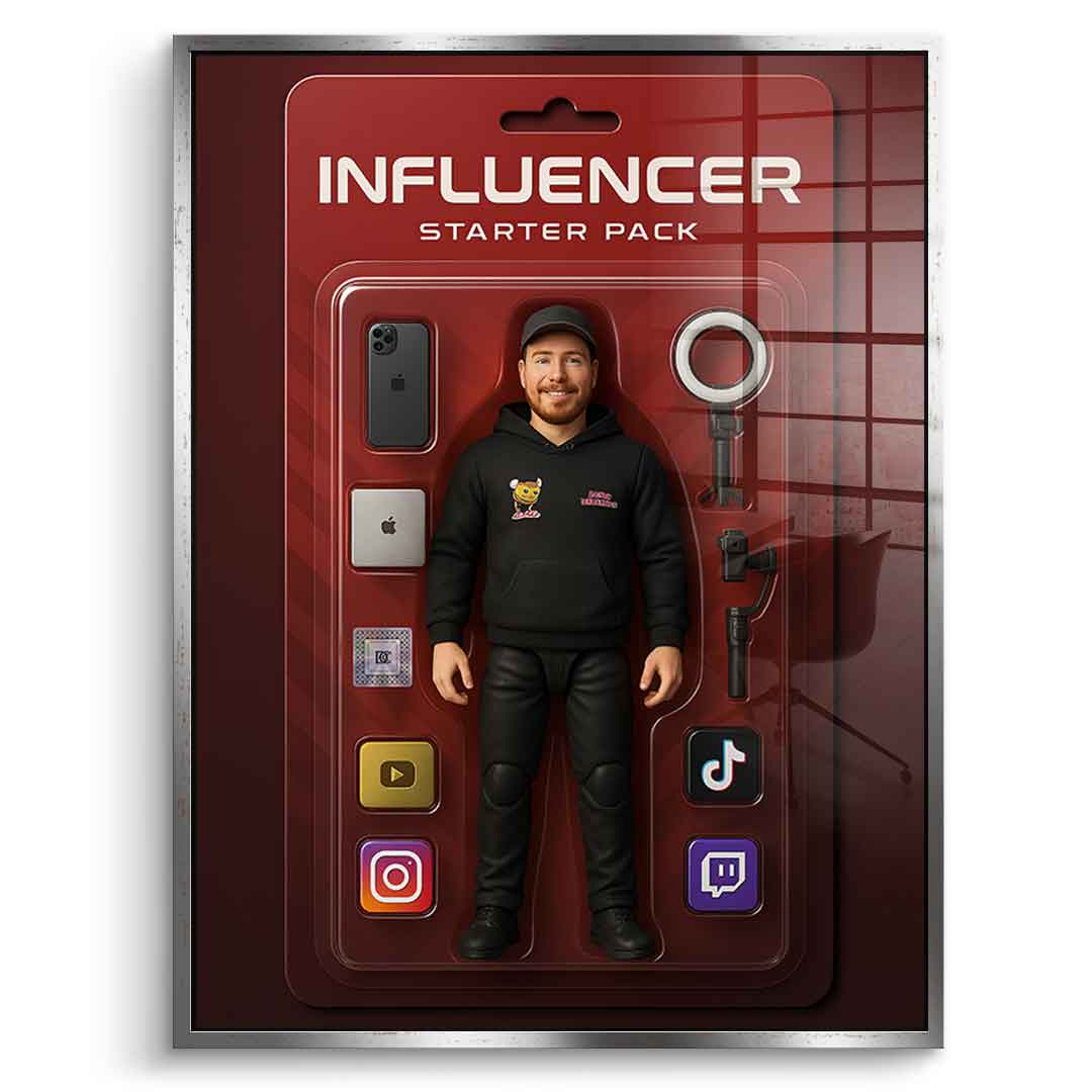 Starter Pack INFLUENCER - Acrylglas