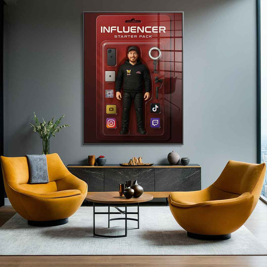 Starter Pack INFLUENCER - Acrylic glass