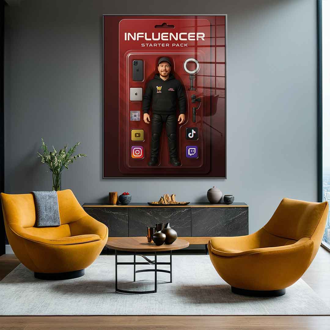 Starter Pack INFLUENCER - Acrylic glass