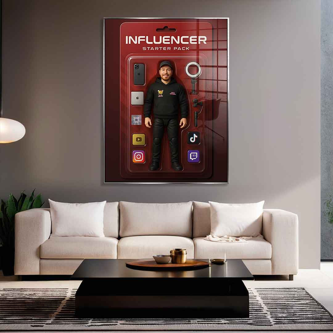 Starter Pack INFLUENCER - Acrylglas