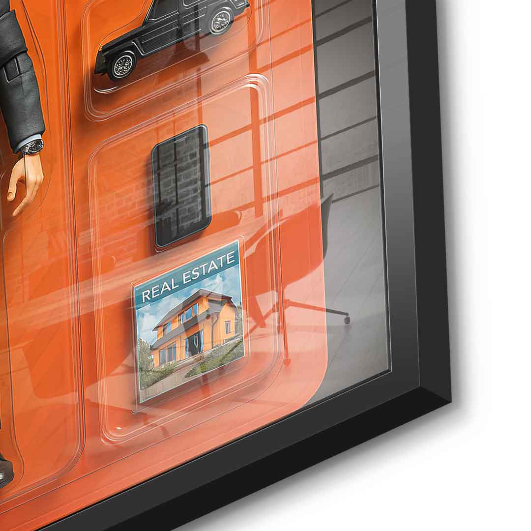 Starter Pack REAL ESTATE AGENT - acrylic glass