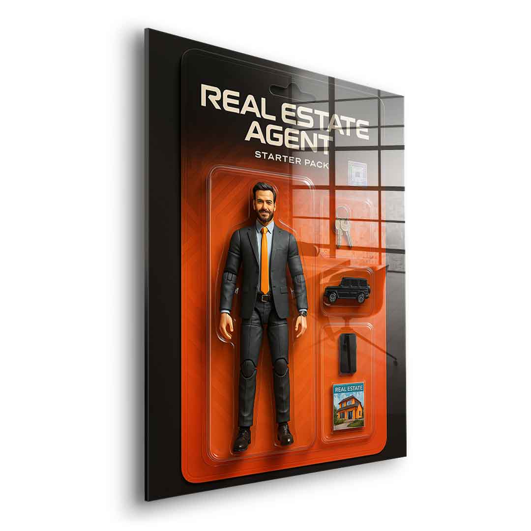 Starter Pack REAL ESTATE AGENT - acrylic glass