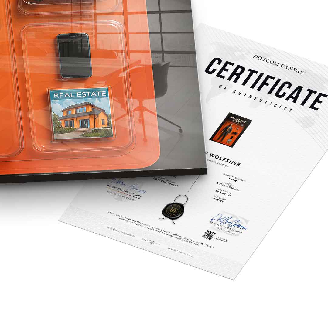 Starter Pack REAL ESTATE AGENT - Acrylglas