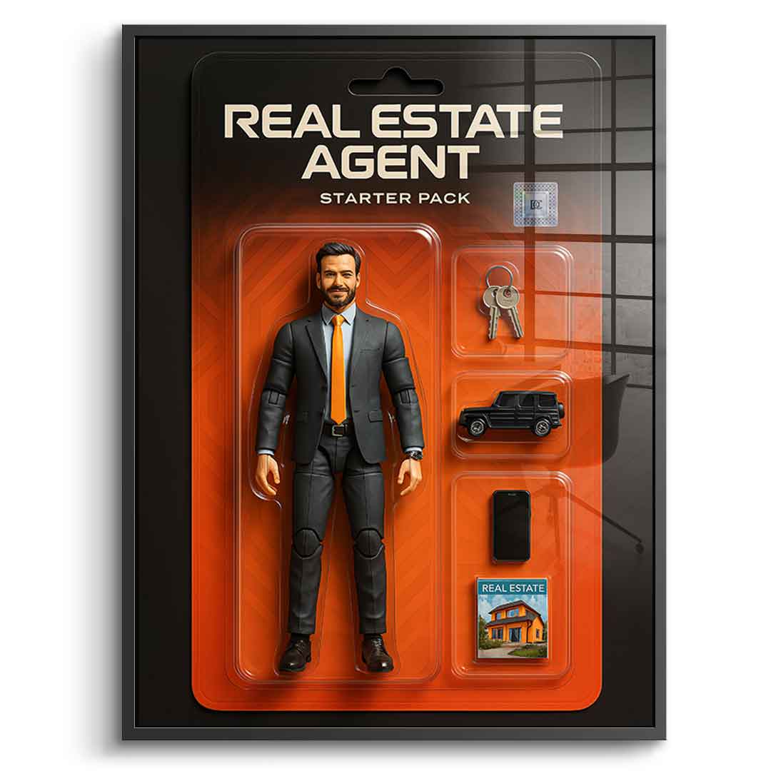 Starter Pack REAL ESTATE AGENT - Acrylglas