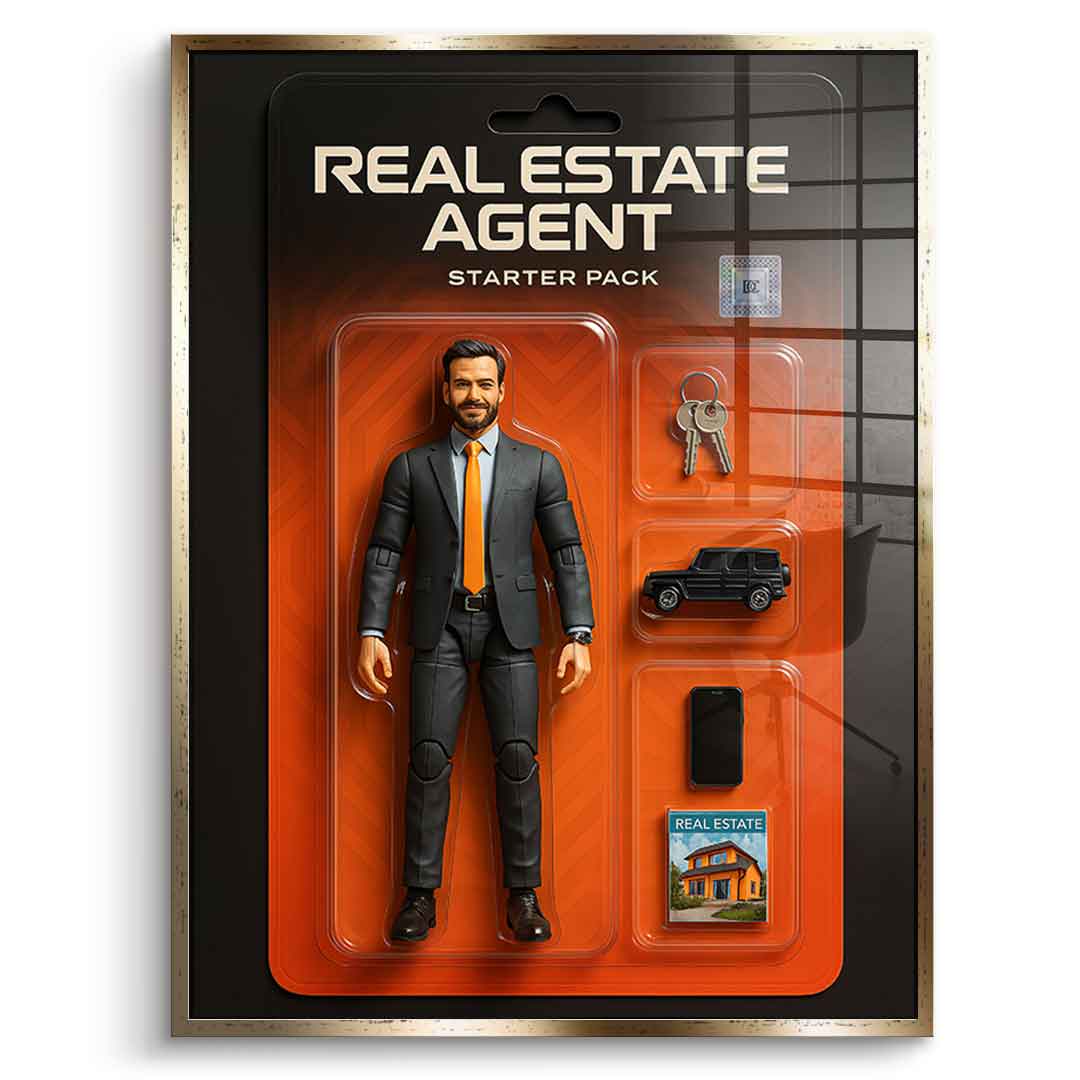 Starter Pack REAL ESTATE AGENT - Acrylglas