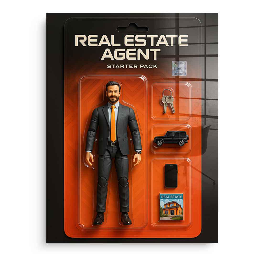 Starter Pack REAL ESTATE AGENT - Acrylic Glass