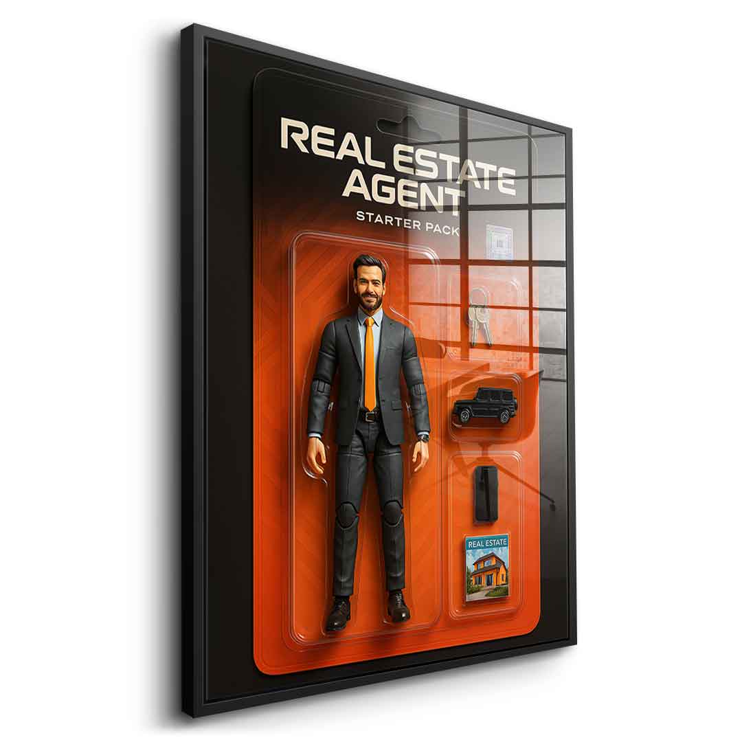 Starter Pack REAL ESTATE AGENT - acrylic glass