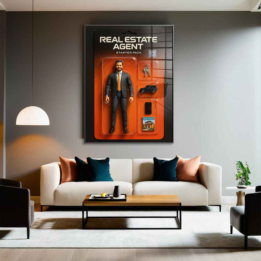 Starter Pack REAL ESTATE AGENT - Acrylic Glass