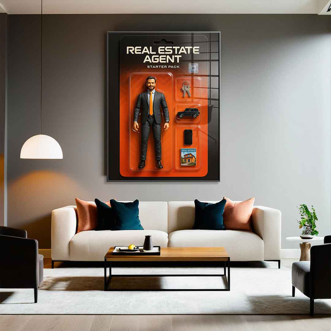 Starter Pack REAL ESTATE AGENT - Acrylic Glass