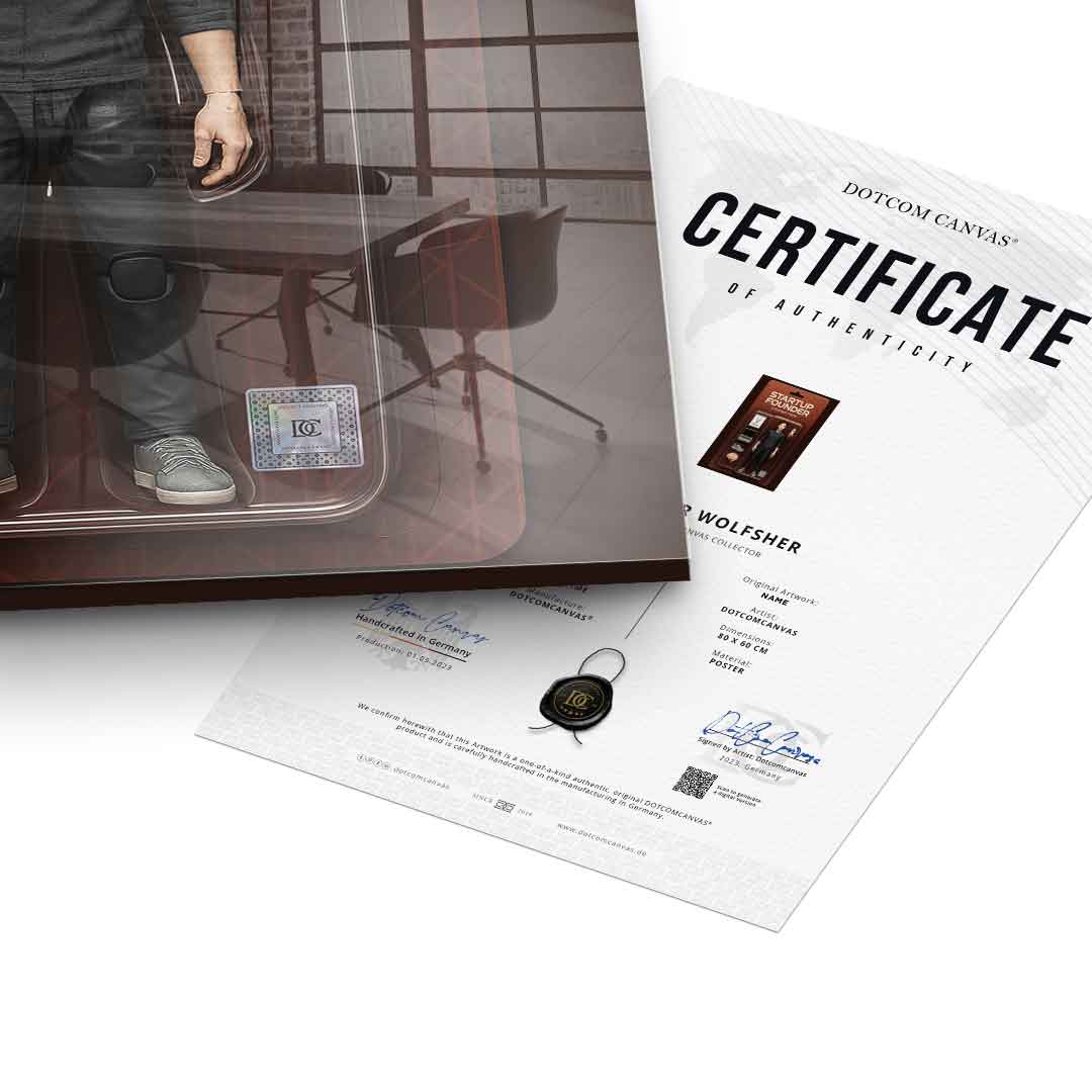 Starter Pack STARTUP FOUNDER - Acrylic glass