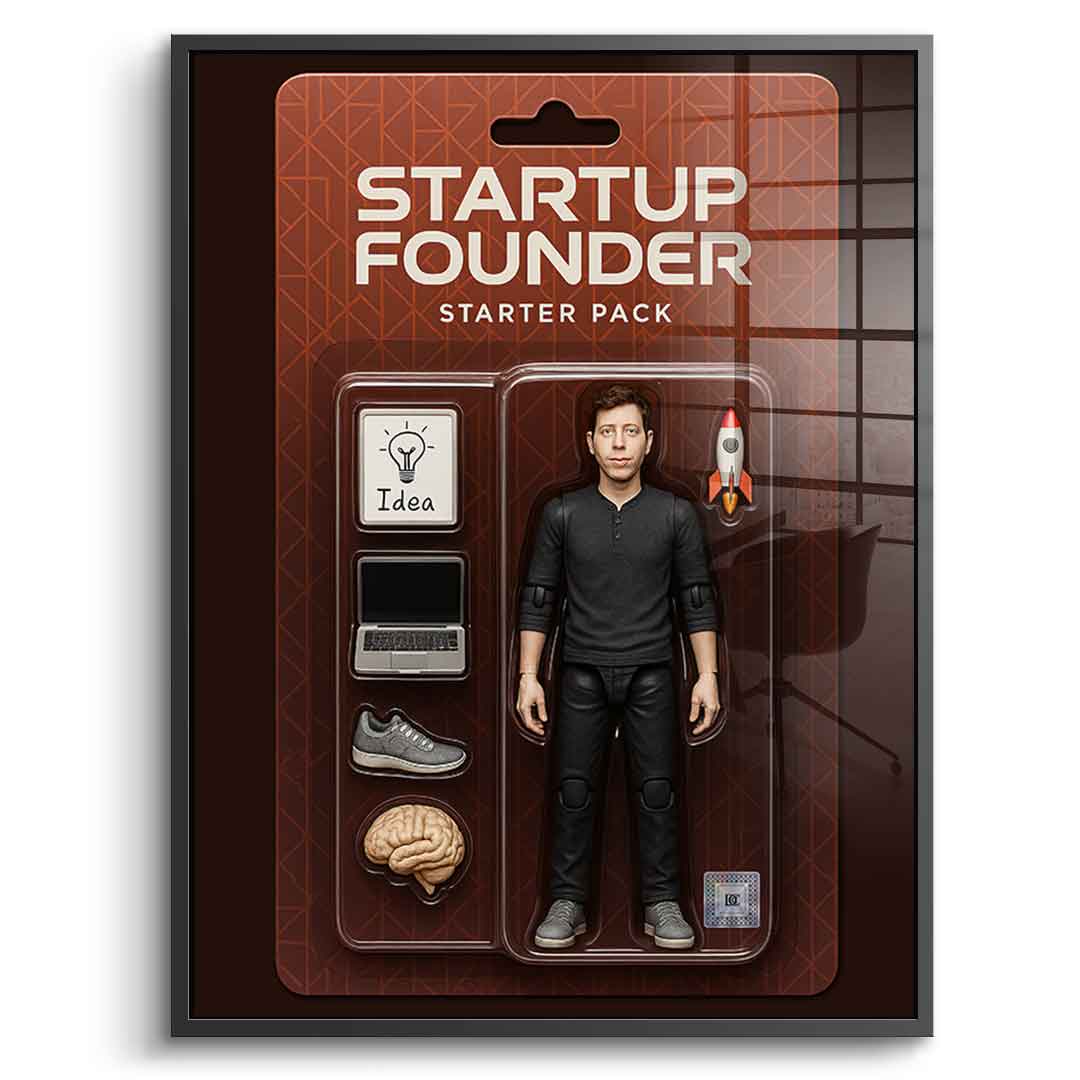 Starter Pack STARTUP FOUNDER - Acrylic glass