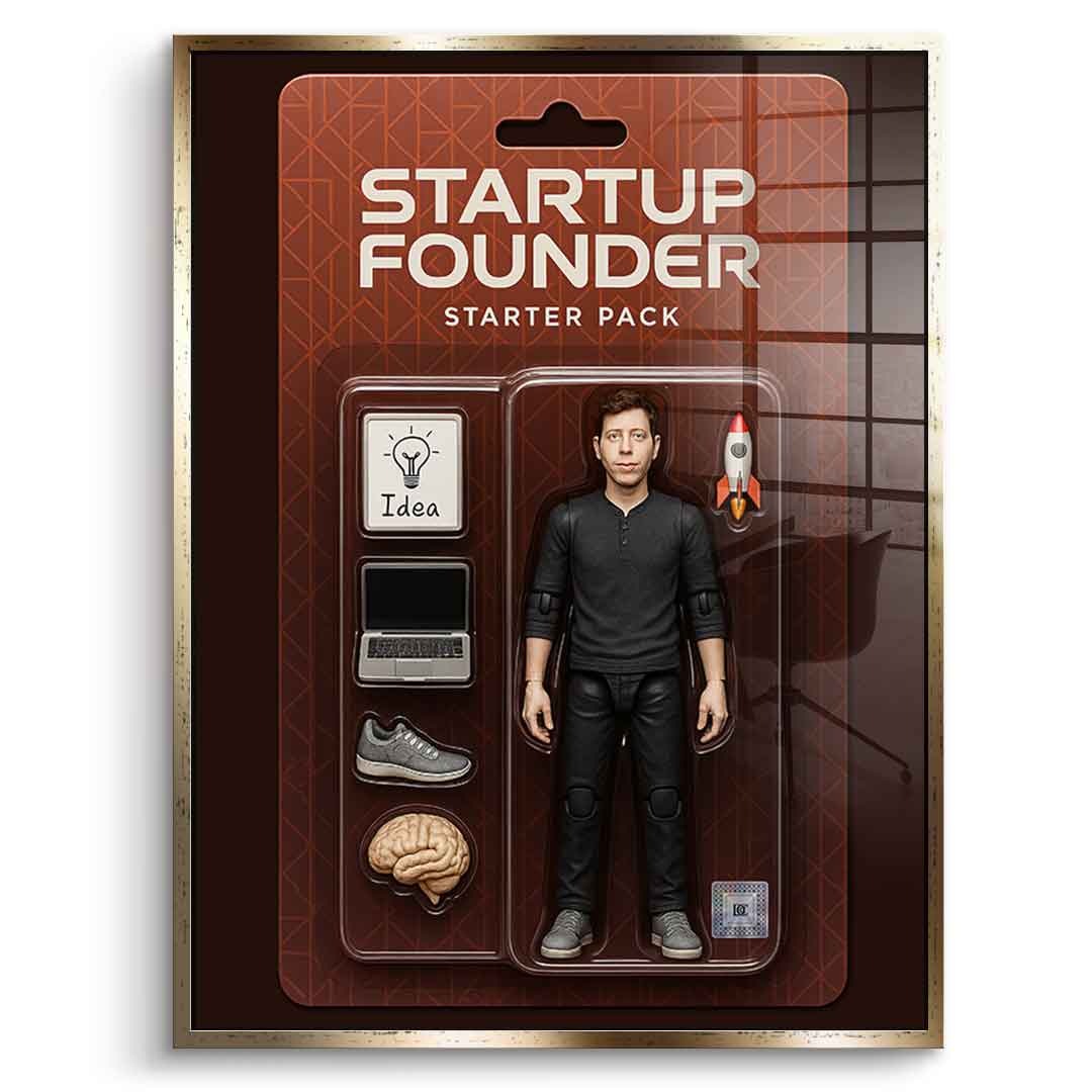 Starter Pack STARTUP FOUNDER - Acrylic glass