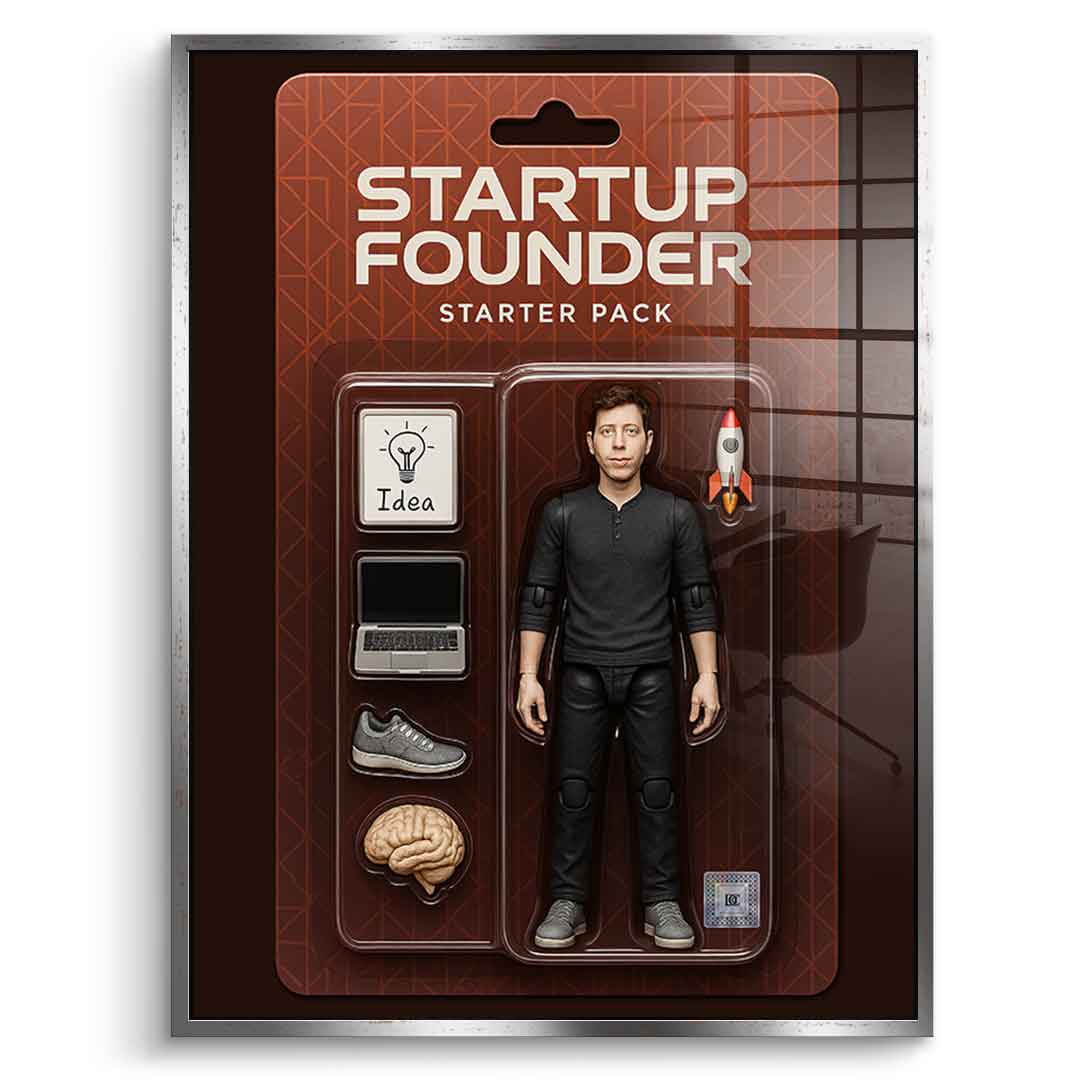 Starter Pack STARTUP FOUNDER - Acrylic glass