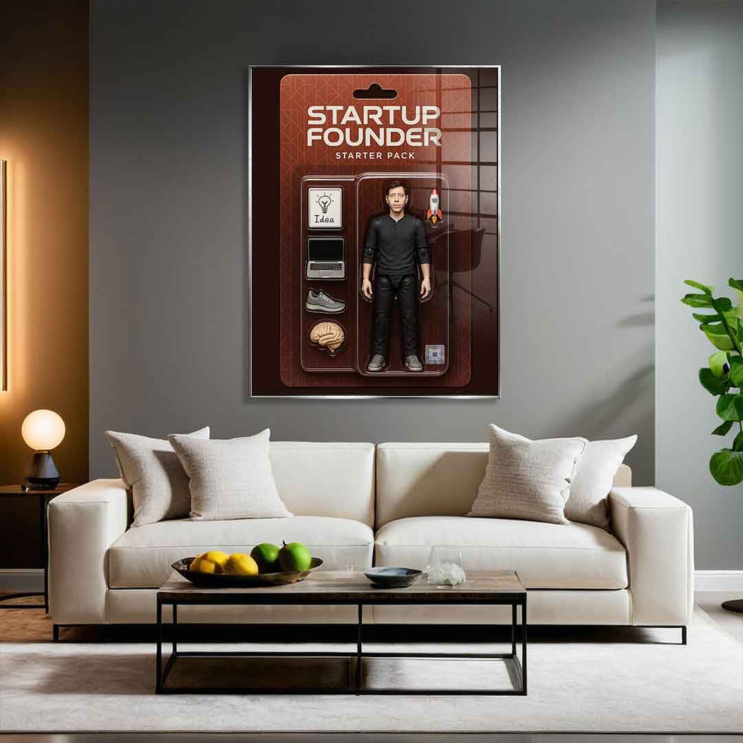 Starter Pack STARTUP FOUNDER - Acrylic glass
