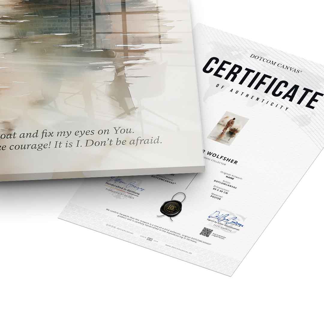 Steadfast Courage - Acrylglas