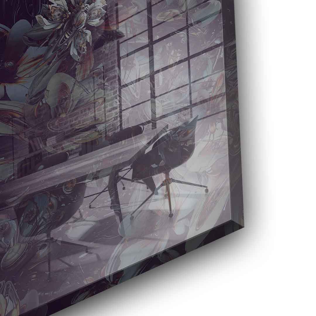 Steampunk Skull Dark - Acrylic Glass