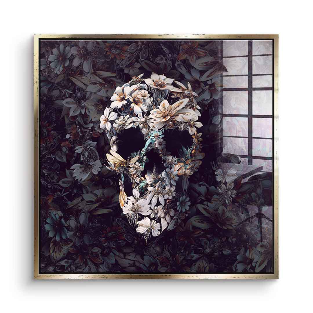 Steampunk Skull Dark - Acrylic Glass