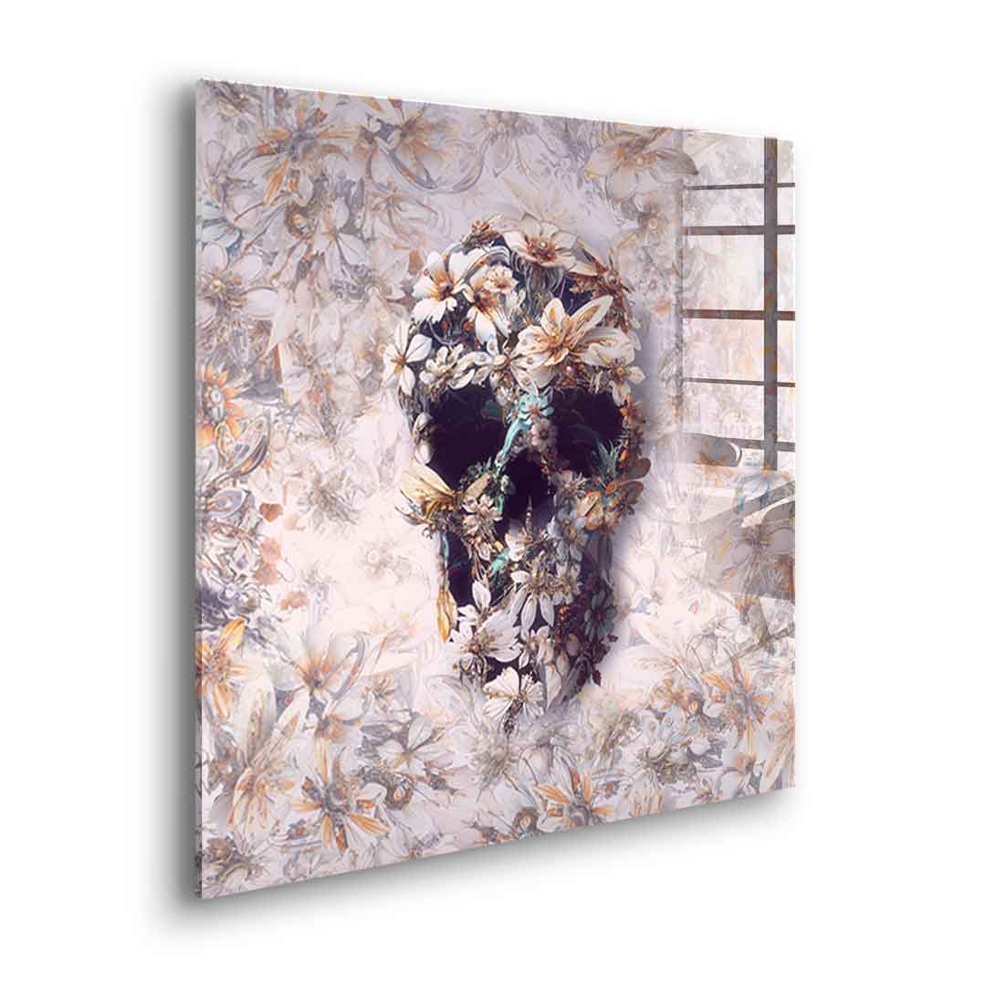 Steampunk Skull Light - acrylic glass