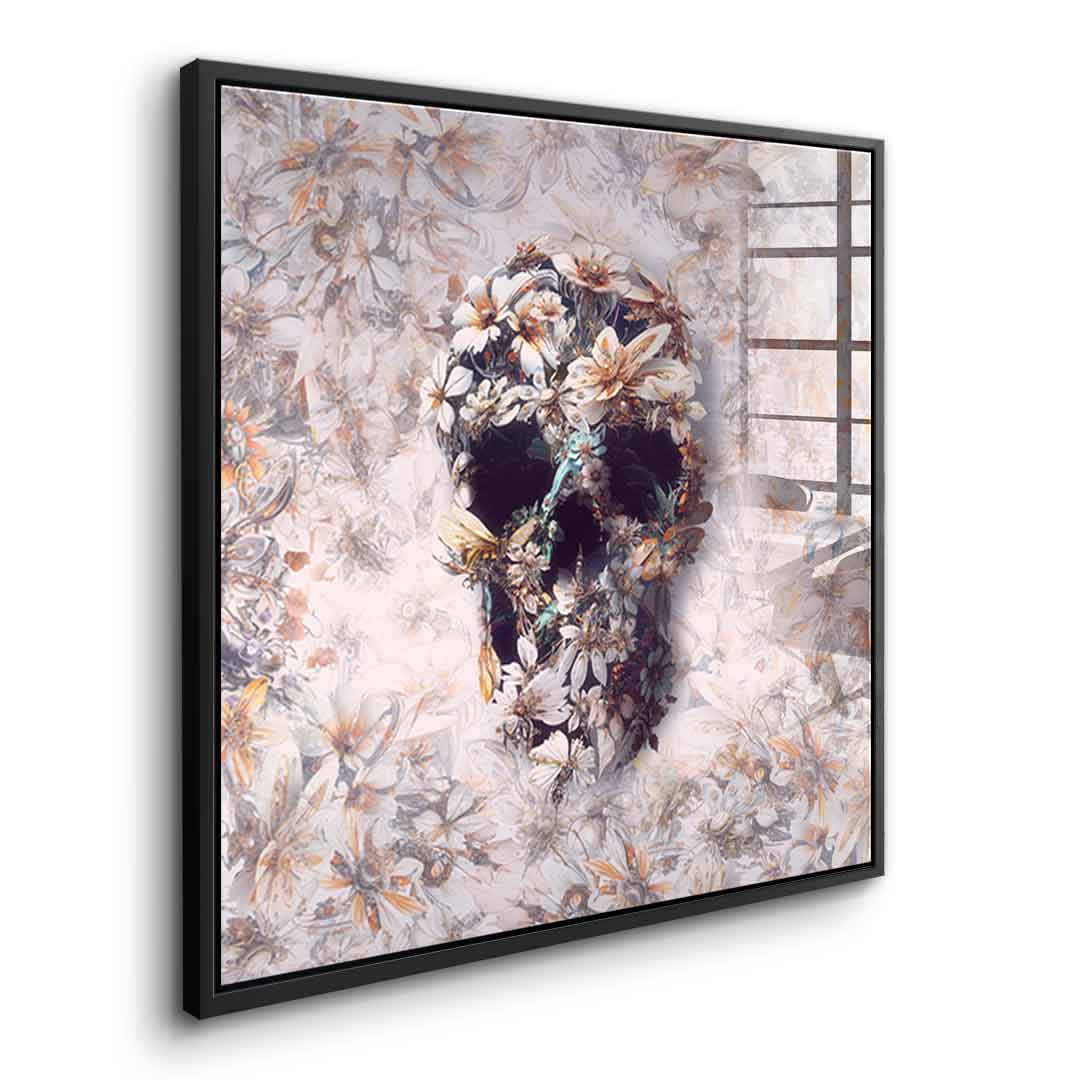 Steampunk Skull Light - acrylic glass