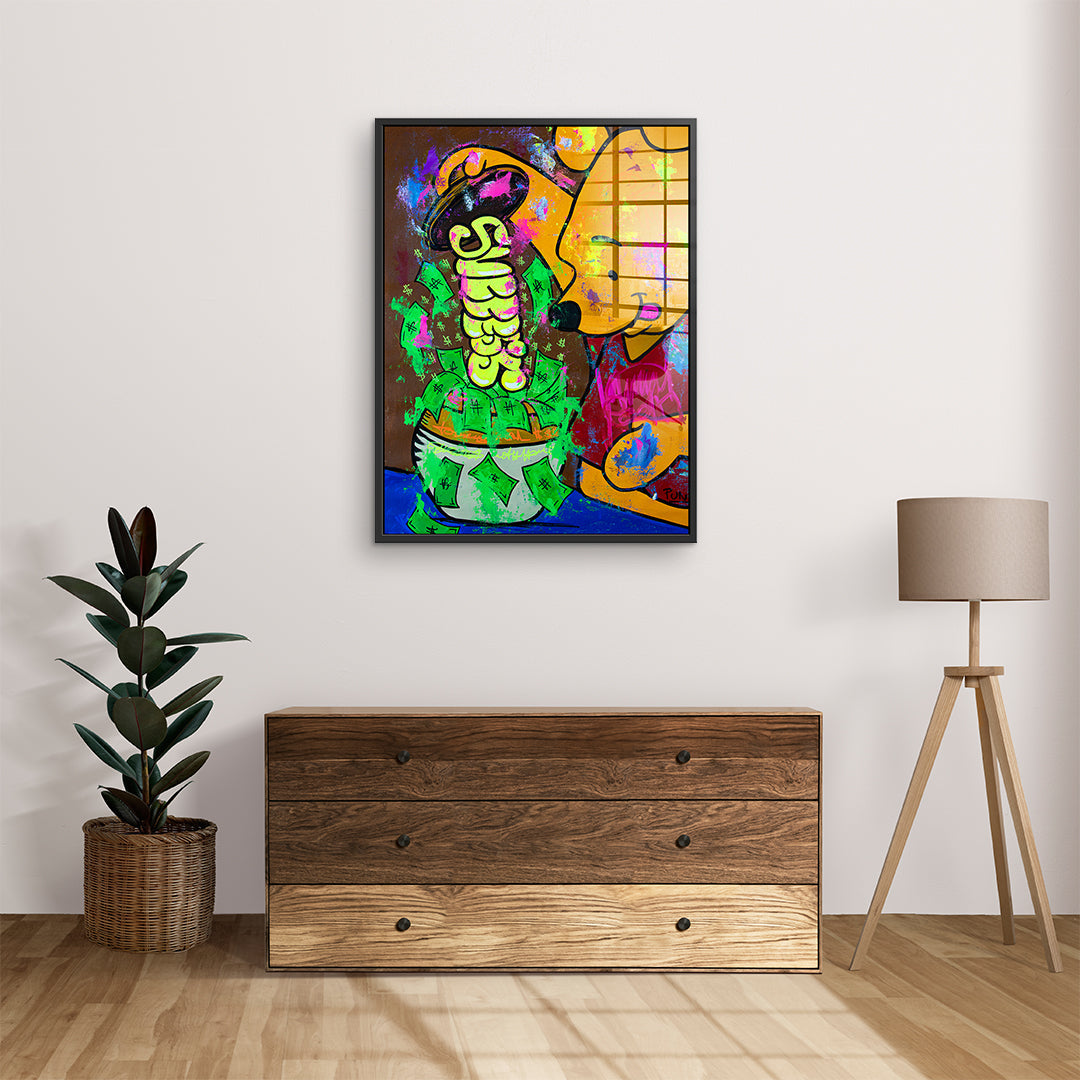 Success Bear - Acrylic glass