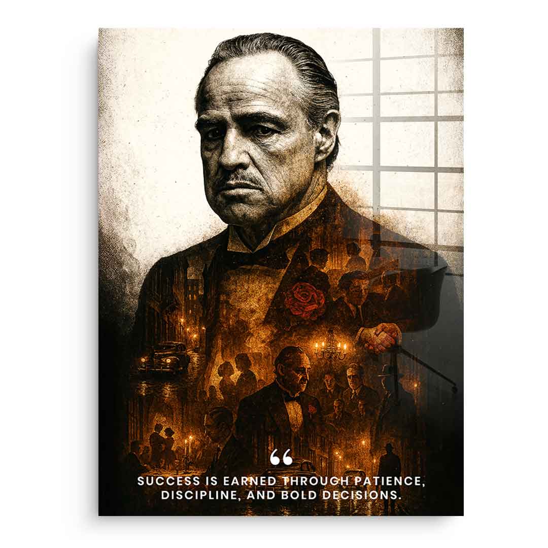 Success is Earned - acrylic glass