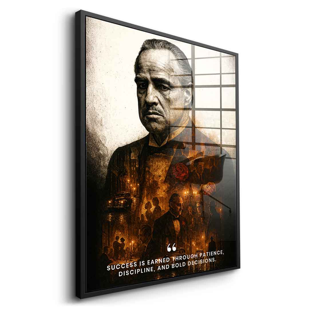 Success is Earned - Acrylglas