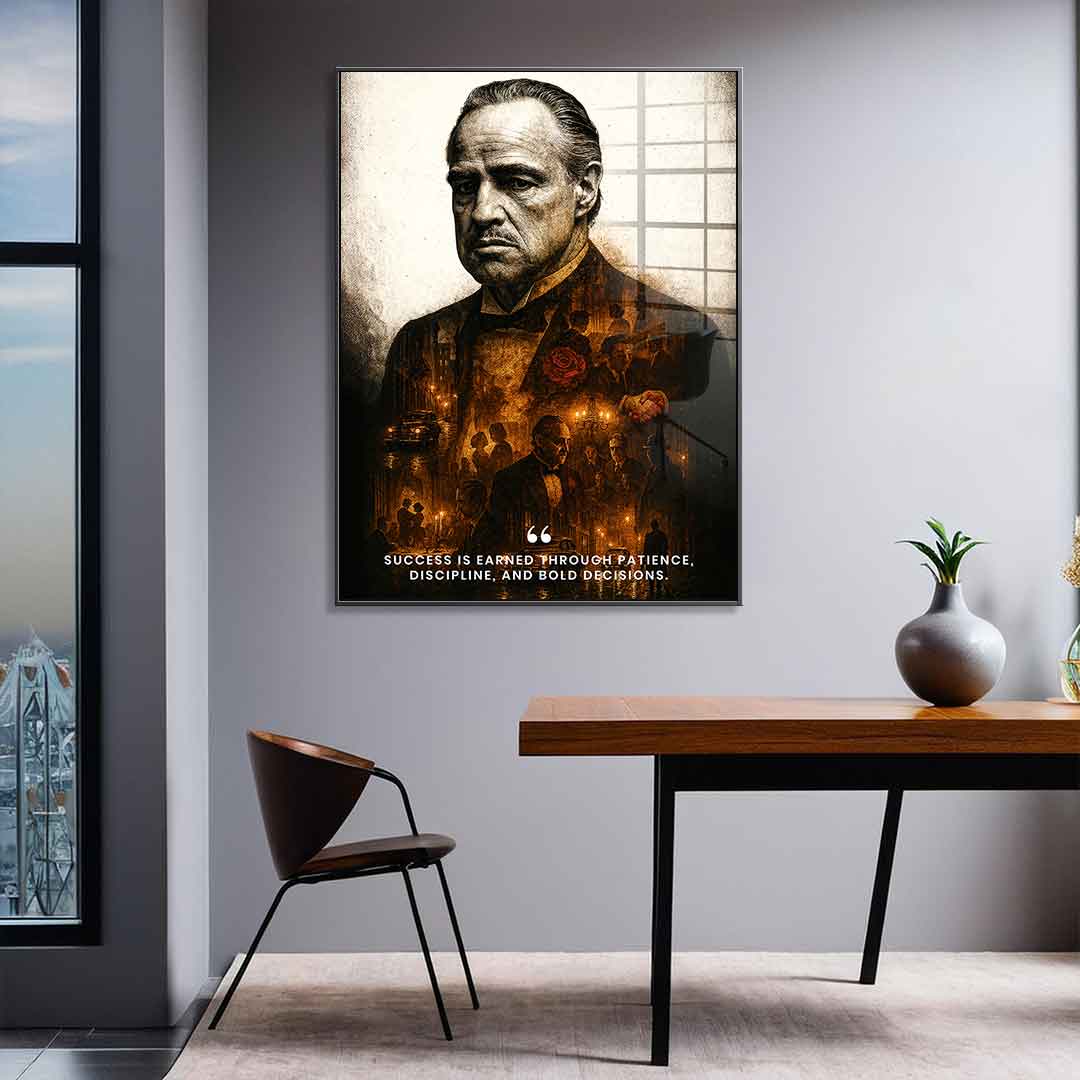 Success is Earned - Acrylglas