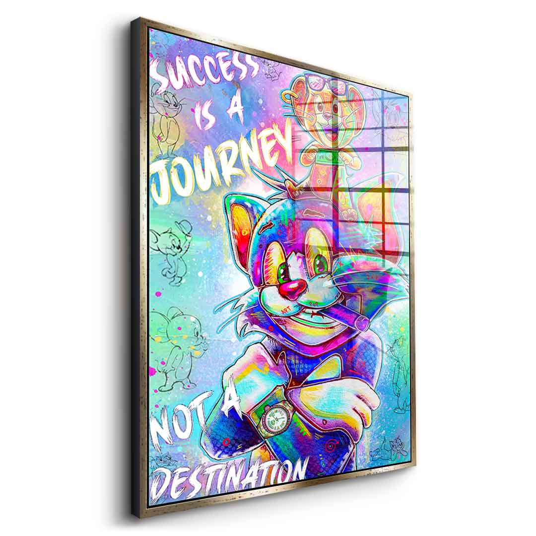 Success is a Journey - Acrylic Glass