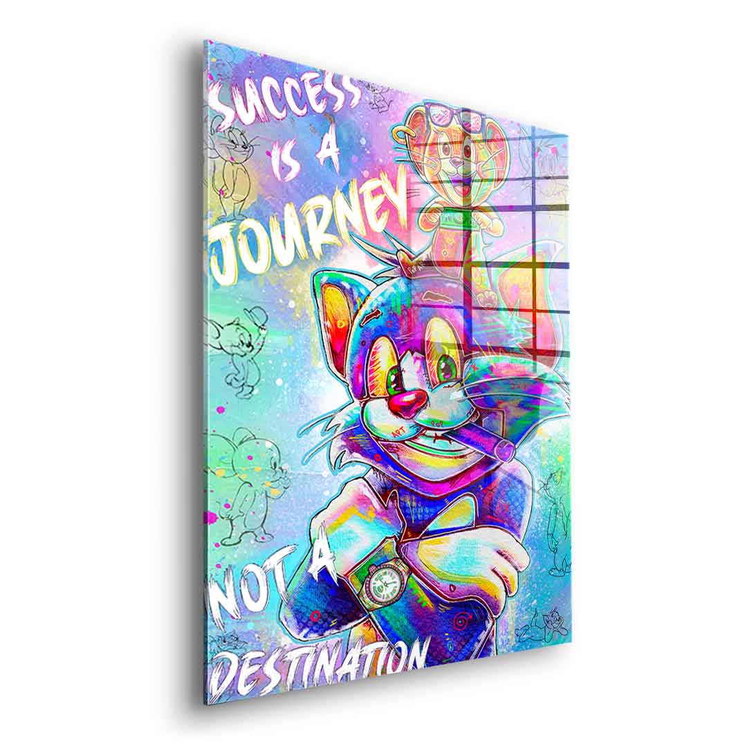 Success is a Journey - Acrylic Glass