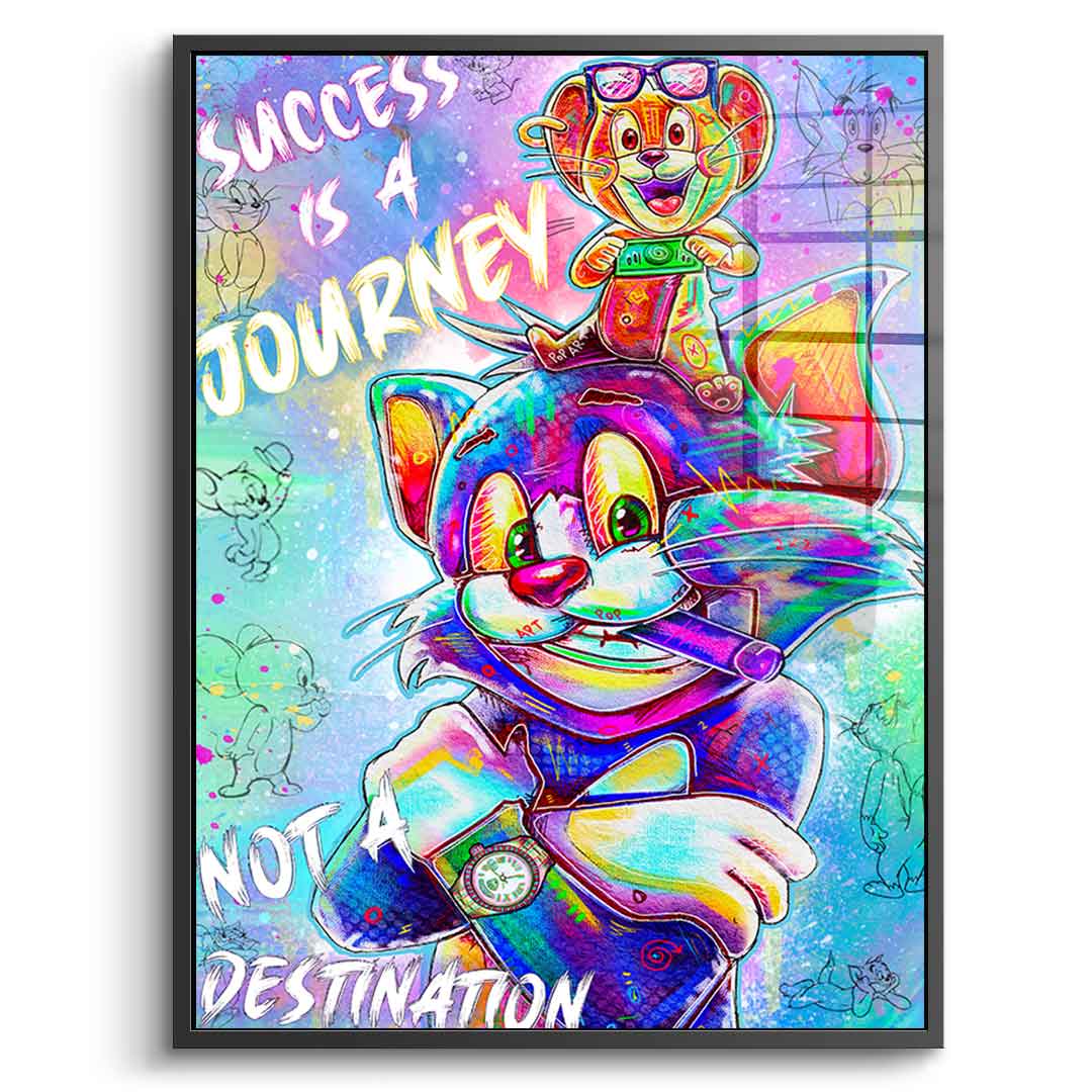 Success is a Journey - Acrylic Glass