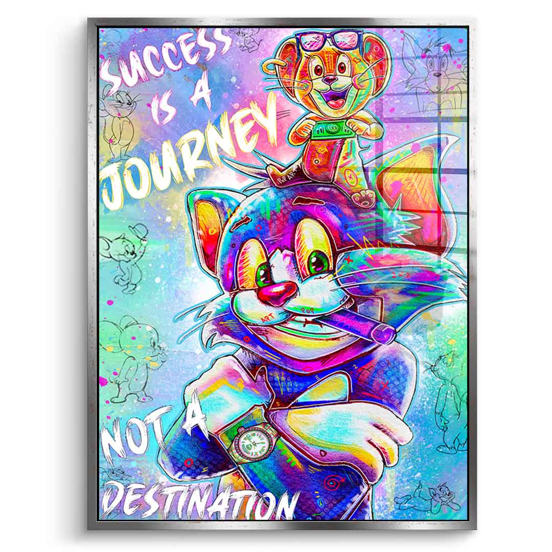 Success is a Journey - Acrylic Glass