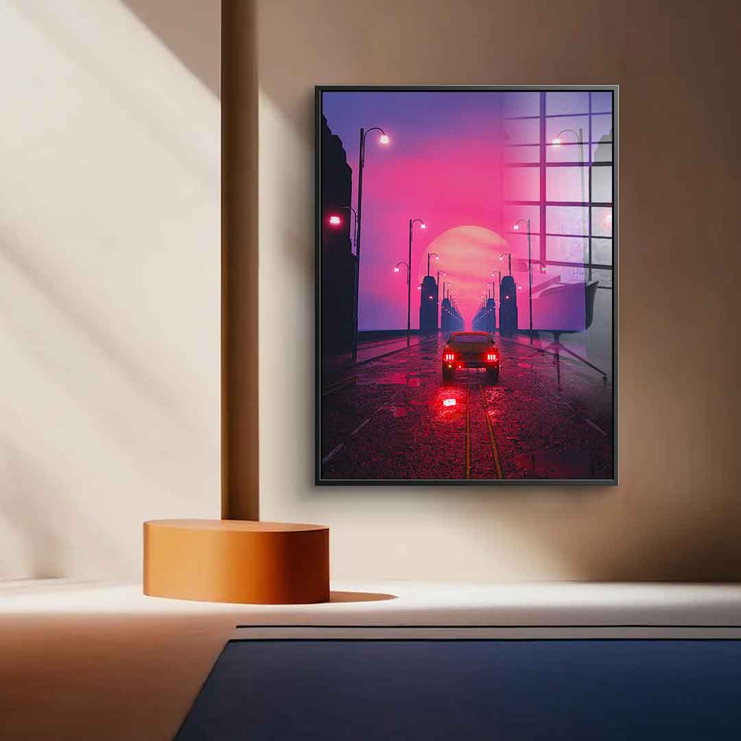 Sunset Boulevard - Acrylic glass