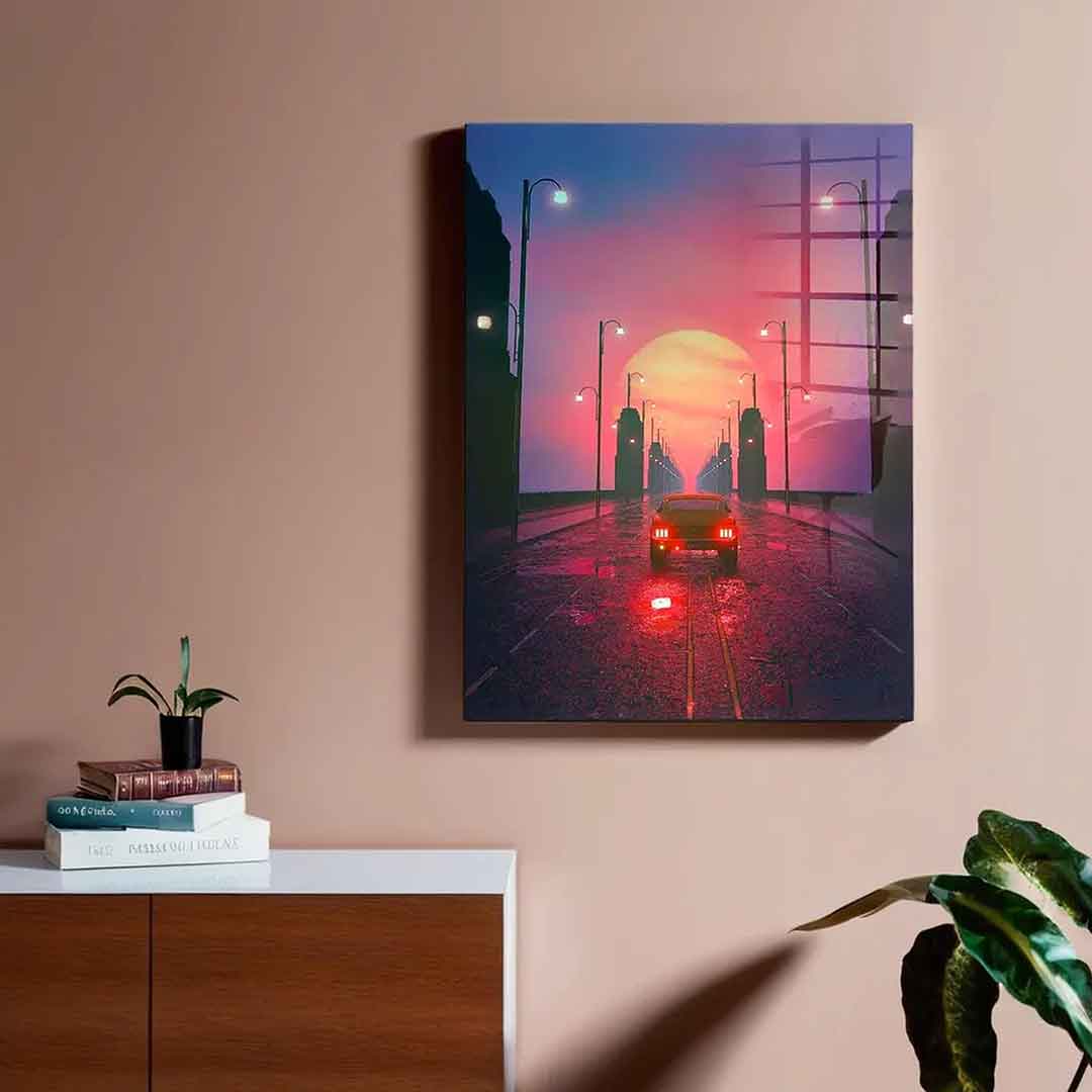 Sunset Boulevard - Acrylic glass