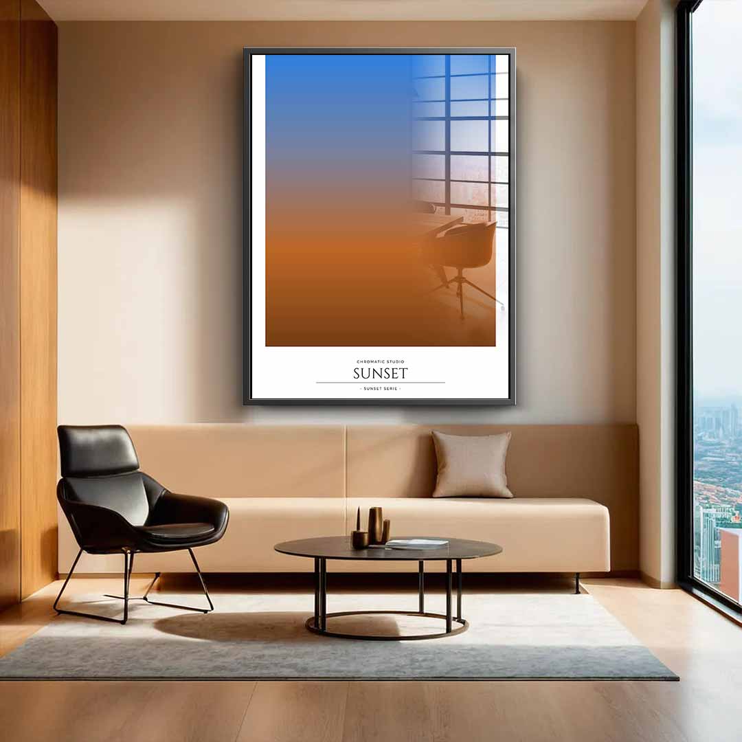 Sunset - acrylic glass