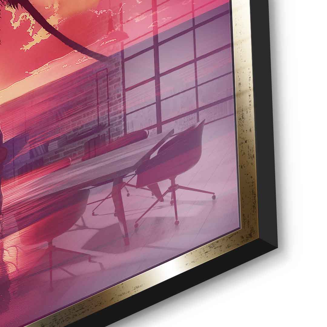 Surf Skull - Acrylglas