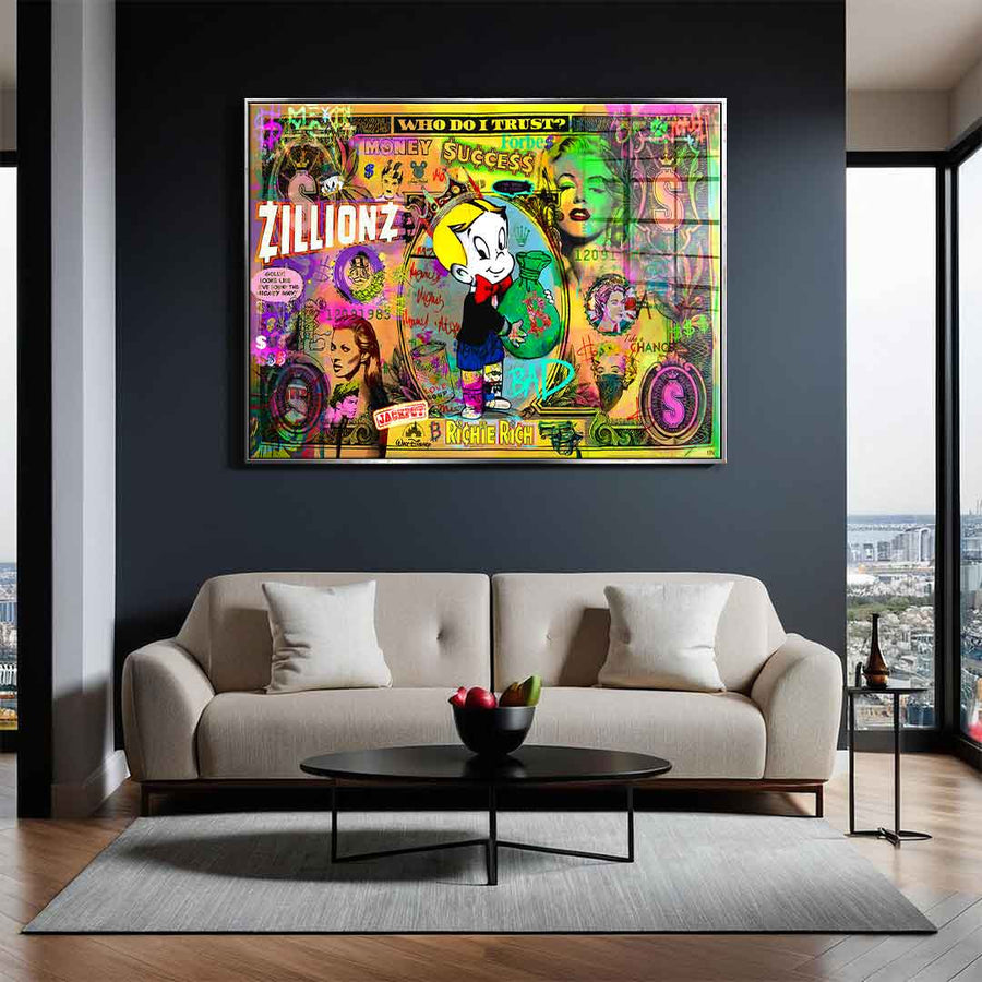 TAKE A CHANCE - Acrylic glass