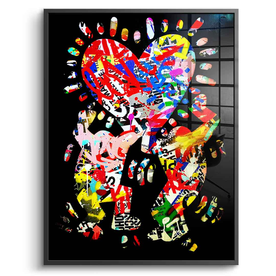 TRIBUTE TO KEITH - Acrylic glass