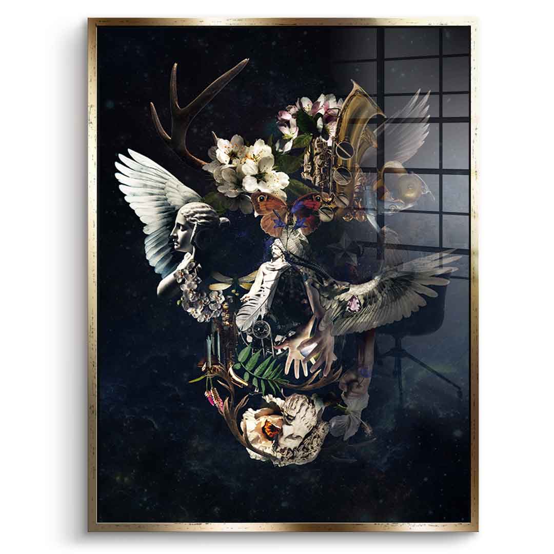 Tale Skull - Acrylglas