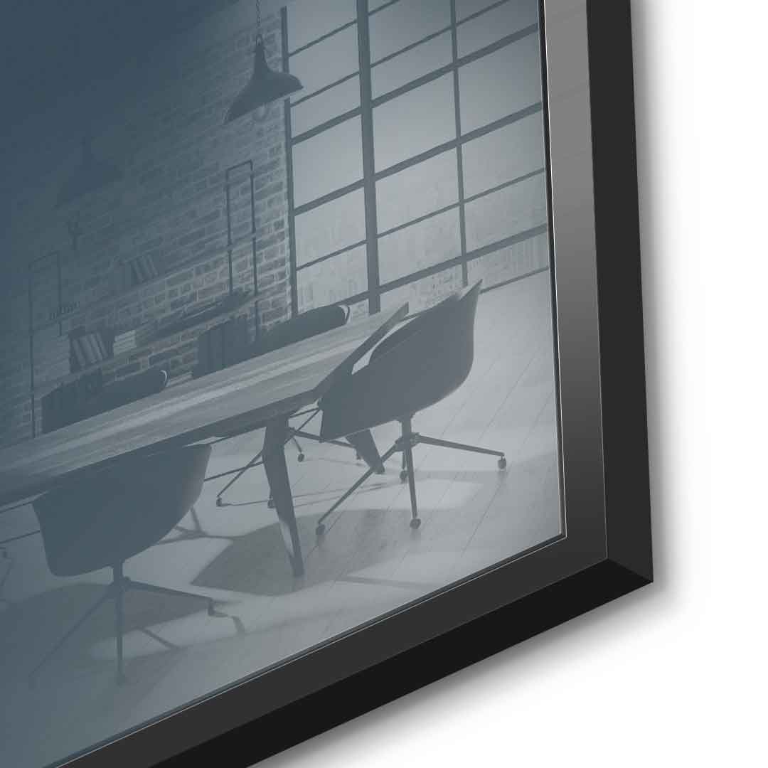 Driven by dreams #Tennis - Square Edition - Acrylic glass print