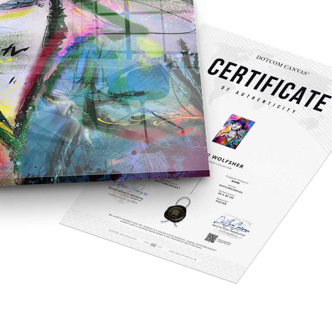 Terrence Portrait - Acrylglas